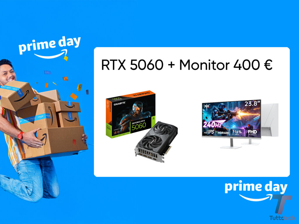 amazon prime day 2026 offerta gpu monitor