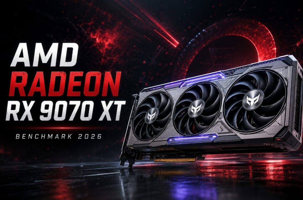 amd radeon rx 9070 xt benchmark 2026 copertina