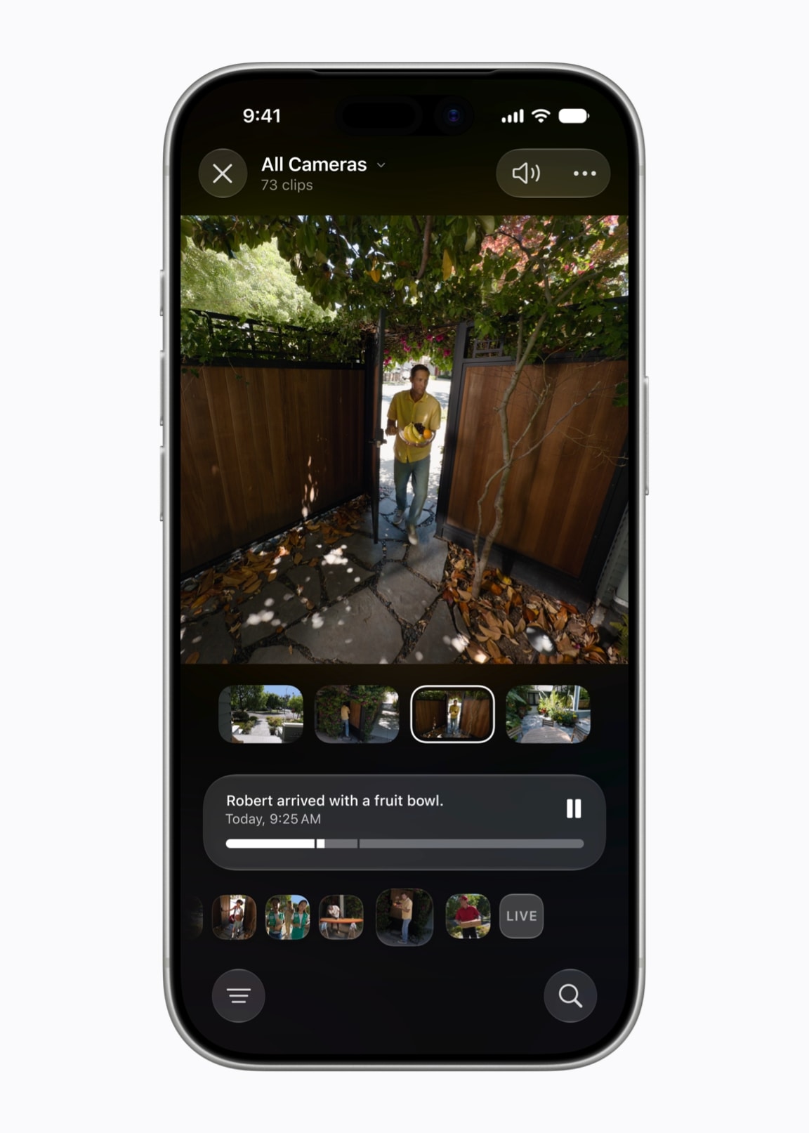 Apple Intelligence rende più smart le telecamere di Casa: arrivano ricerca intelligente e video in 4K 1