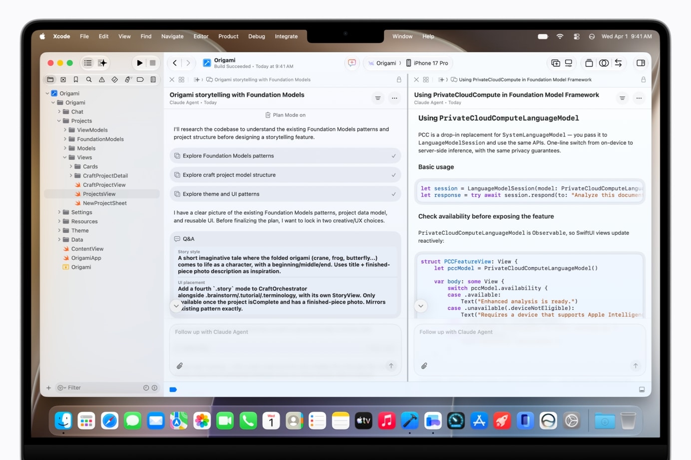 Apple punta sull'IA per gli sviluppatori: Xcode 27 integra altri chatbot e arrivano nuovi framework intelligenti 2