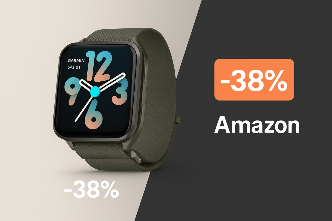 Garmin Venu X1 crolla di prezzo su Amazon: risparmia oltre 268€ sul GPS lifestyle più sottile di sempre