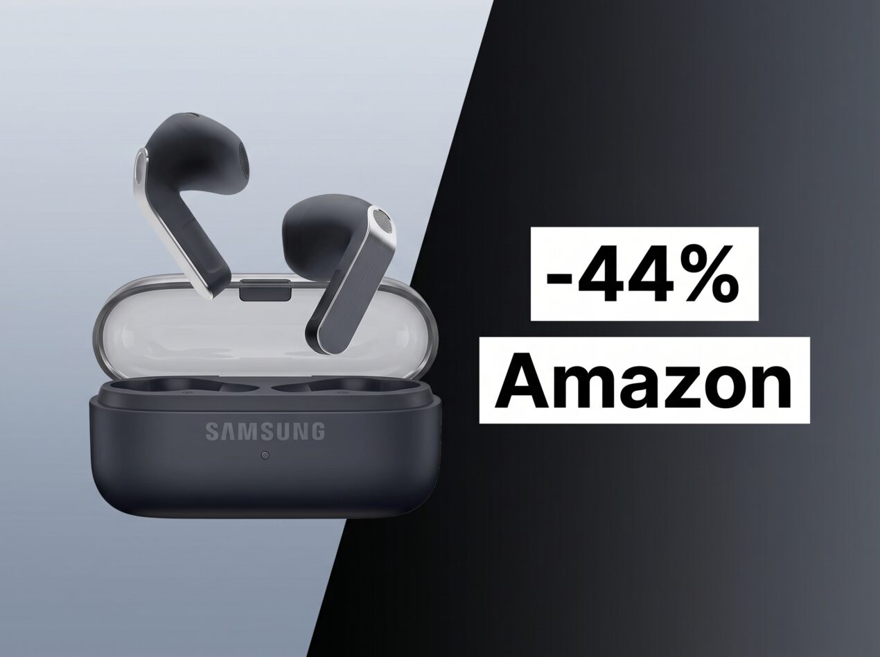 Samsung Galaxy Buds4 Black a meno di 100€ su Amazon: sconto del 44% grazie al coupon