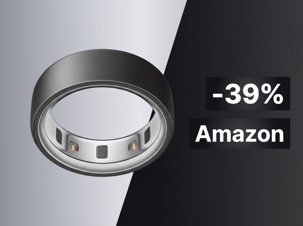 Oura Ring 4 Stealth al minimo storico: sconto del 39% su Amazon per il Prime Day 1