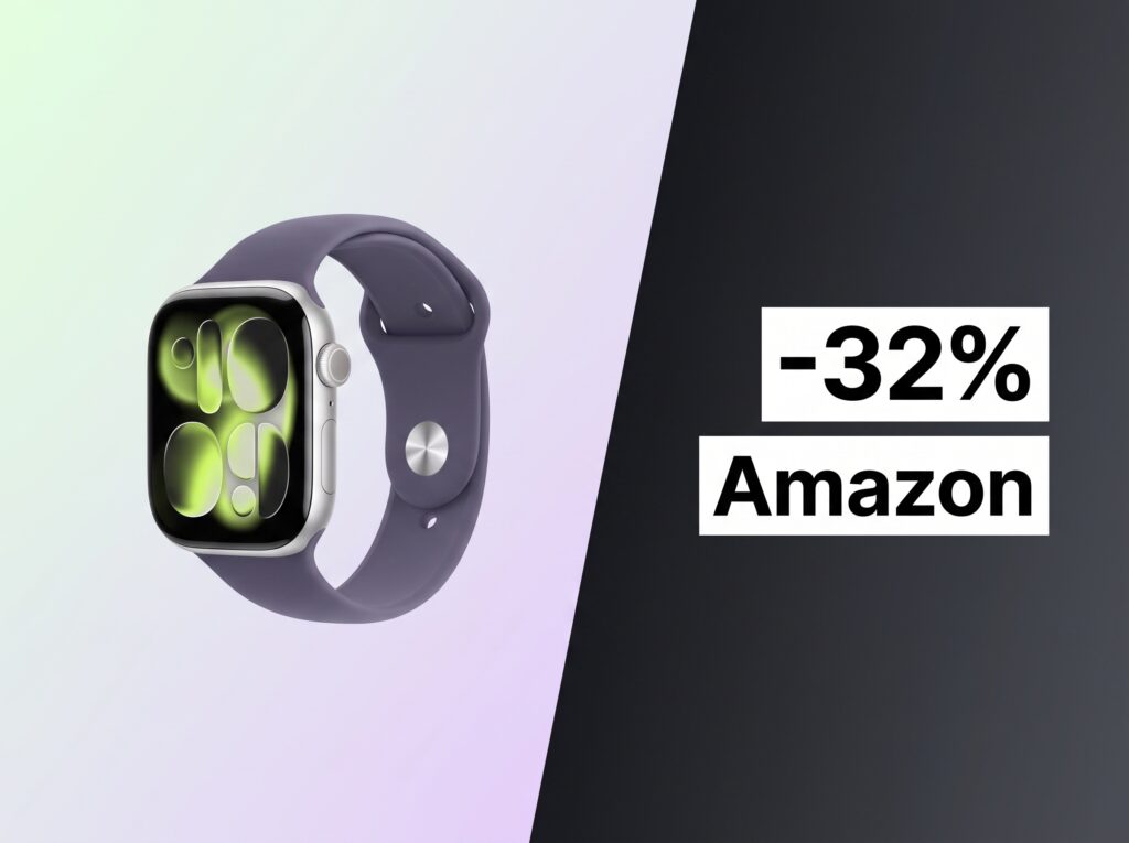 Apple Watch Series 11 GPS 46mm al Prime Day 2026: sconto bomba di 157€ su Amazon 1