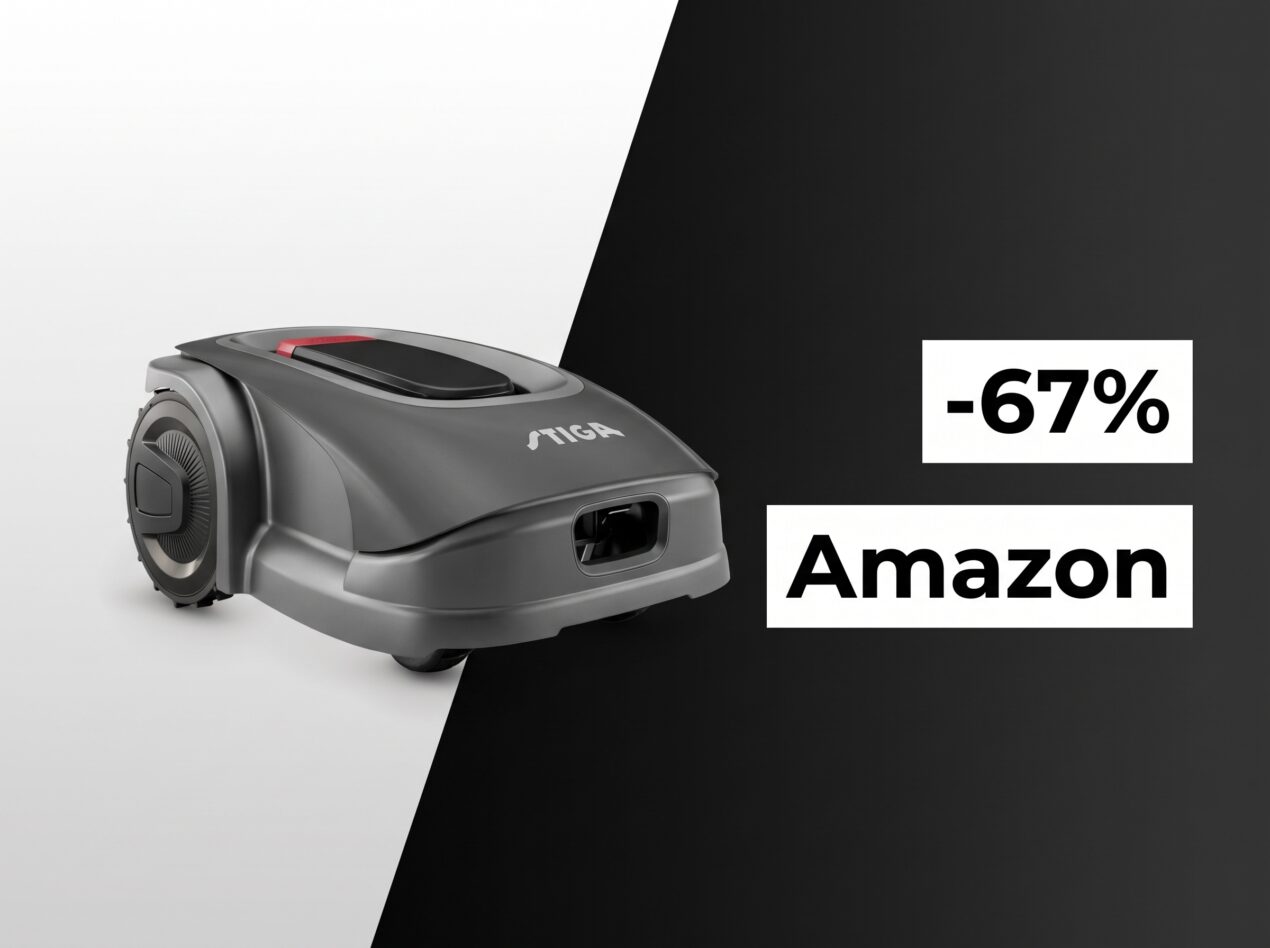 STIGA A 8 robot tosaerba GPS-RTK a 499€: sconto del 66% imperdibile dopo il Prime Day