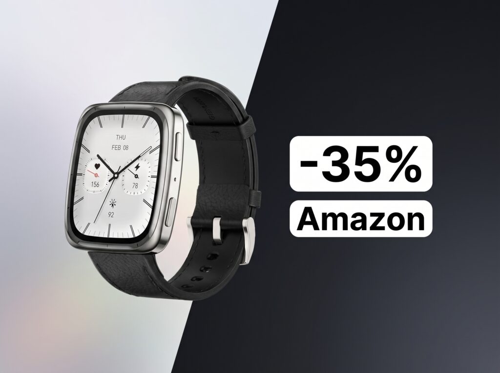 Amazfit Active 2 al prezzo più basso di sempre: sconto del 35% su Amazon e BestBuy sotto i 100€ 1