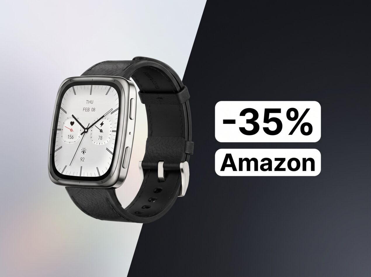 Amazfit Active 2 al prezzo più basso di sempre: sconto del 35% su Amazon e BestBuy sotto i 100€