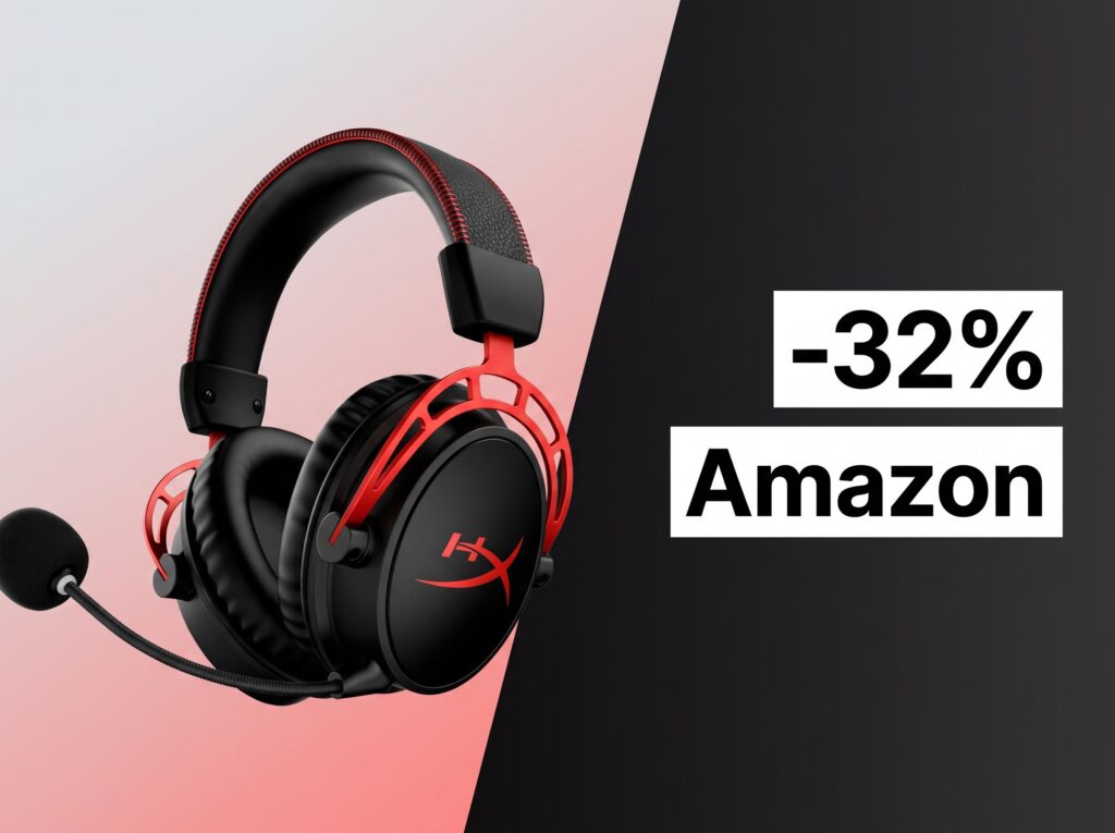 HyperX Cloud Alpha Wireless sotto i 100€ su Amazon: prezzo più basso di sempre 1