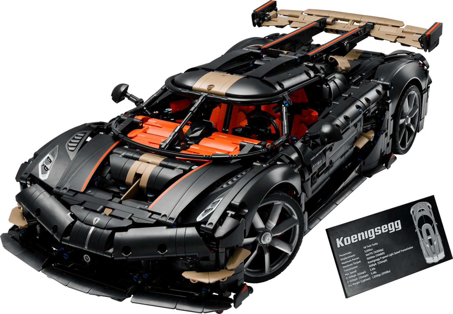 È ufficiale il nuovo atteso set LEGO Technic: arriva la Koenigsegg Sadair's Spear 5
