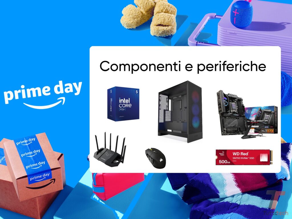 componenti periferiche prime day 2026 amazon