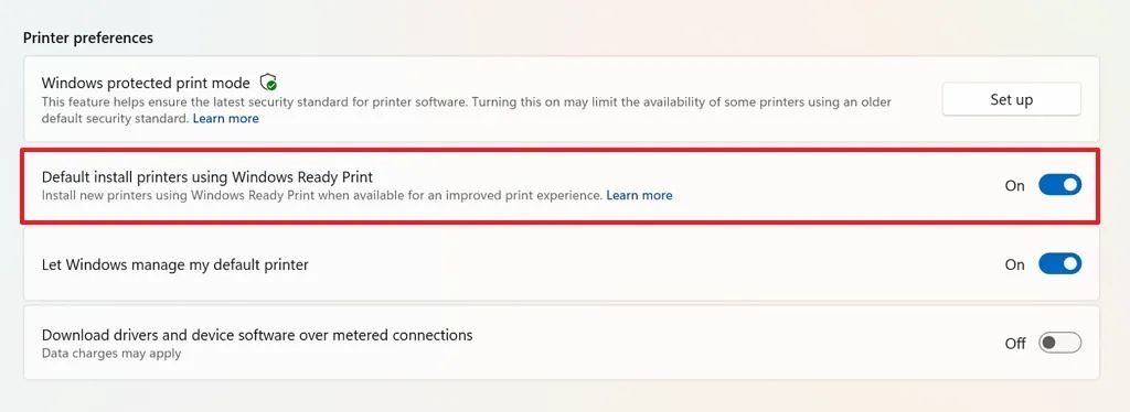 windows 11 ready print