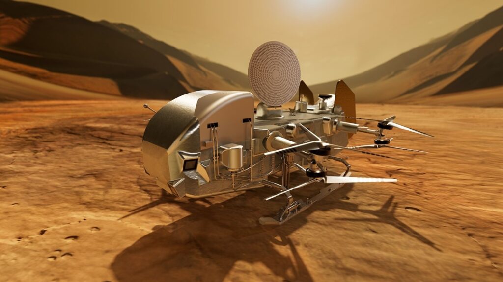 nasa dragonfly render