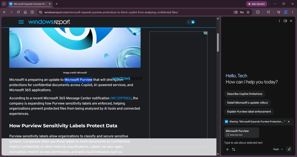 Google testa un nuovo pulsante Chiedi a Gemini nella versione desktop di Chrome 6
