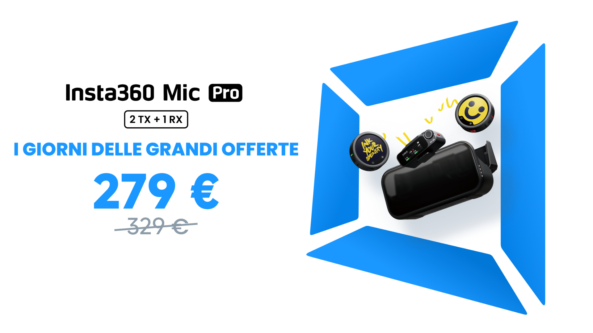 Insta360 Prime Days 2026: tutte le offerte imperdibili fino al 10 luglio 17