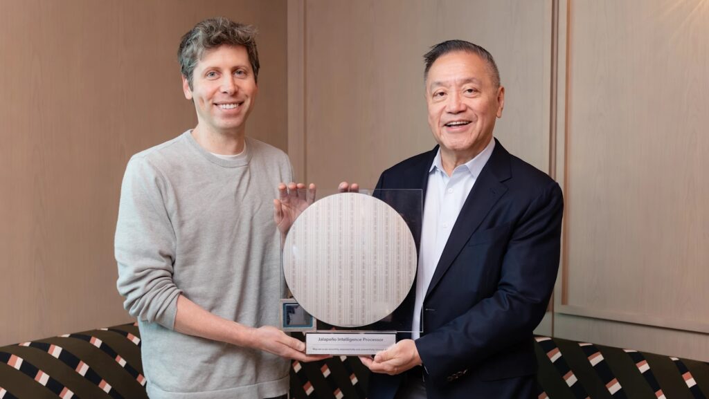 openai broadcom chip inferenza jalapeno