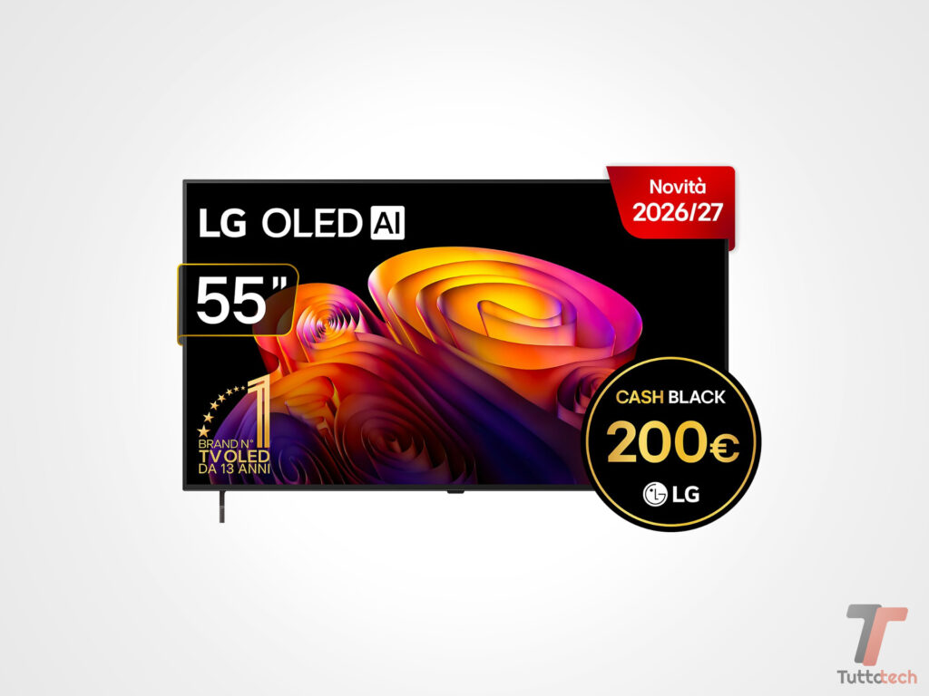 Sconto shock + Cashback: il pannello OLED di questo televisore LG da 55" crolla di oltre 800€ 4