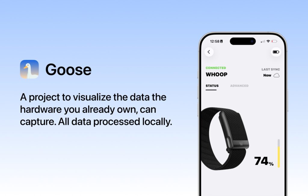 whoop app goose no abbonamento