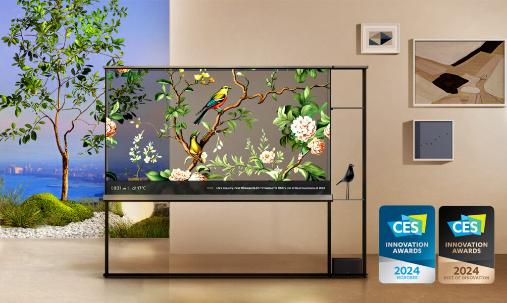 LG SIGNATURE OLED T arriva in Italia: debutta il primo TV OLED trasparente wireless 5