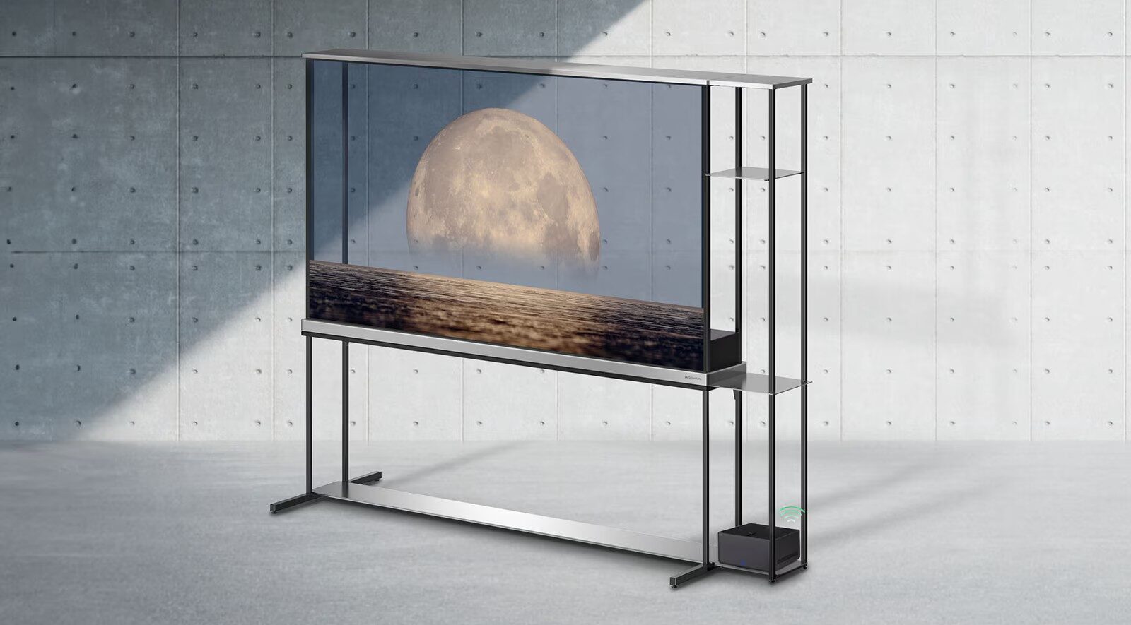 LG SIGNATURE OLED T arriva in Italia: debutta il primo TV OLED trasparente wireless 1