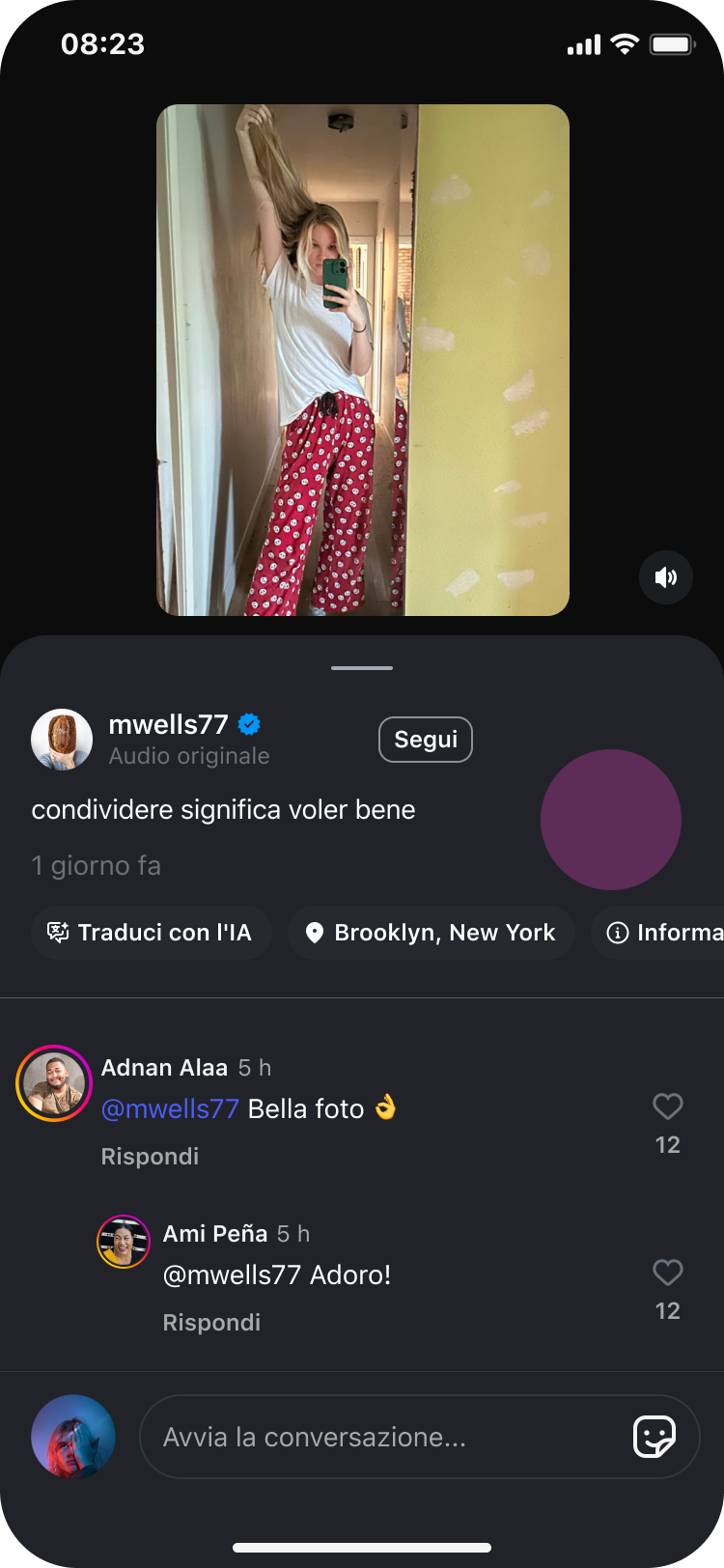 Ora anche in italiano le traduzioni vocali AI di Meta su Instagram 3