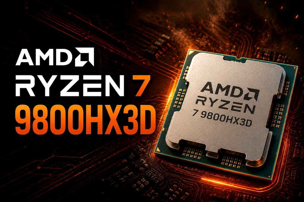 AMD Ryzen 7 9800HX3D potrebbe arrivare al CES 2027, veloce e più economico per i notebook 1