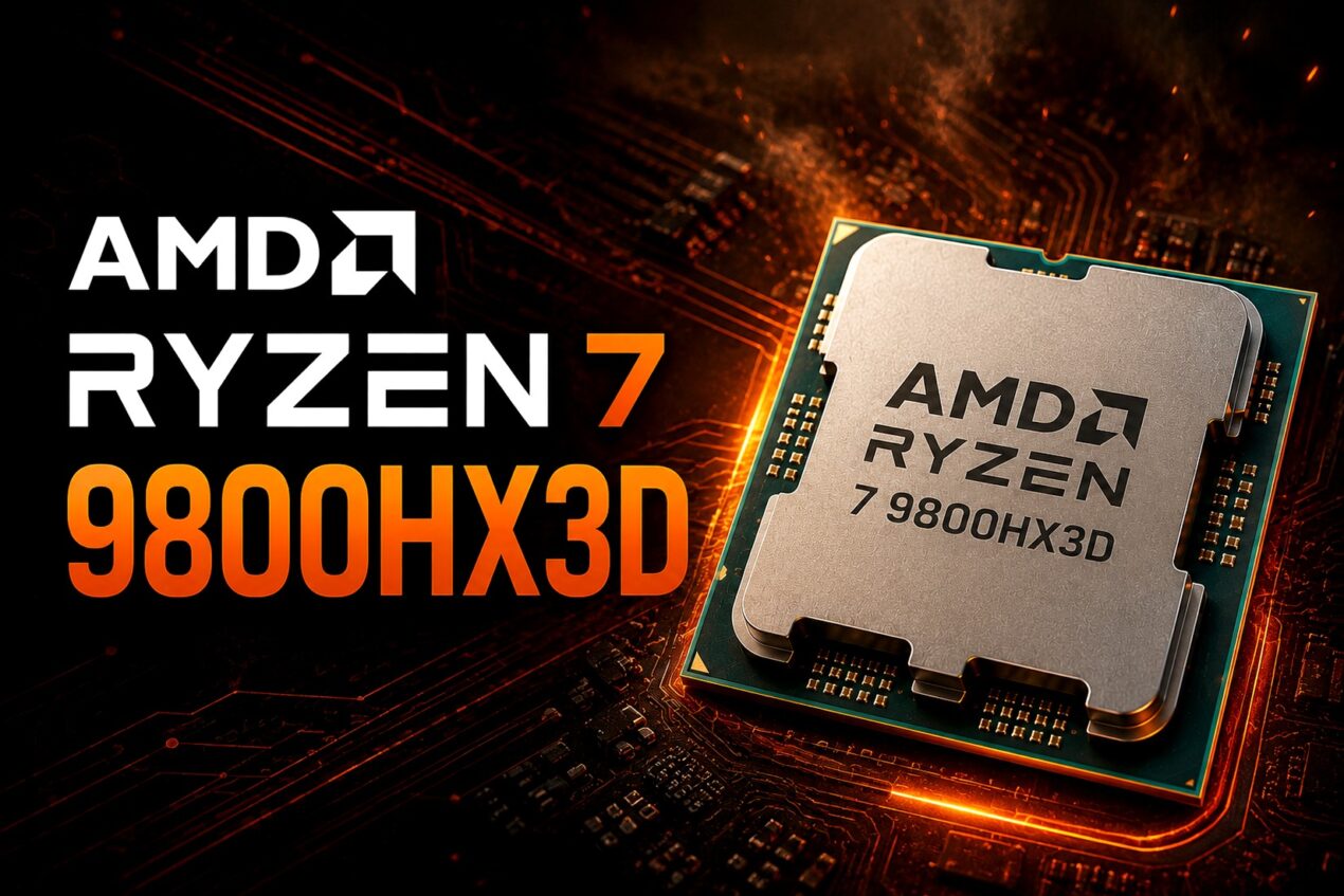 AMD Ryzen 7 9800HX3D potrebbe arrivare al CES 2027, veloce e più economico per i notebook
