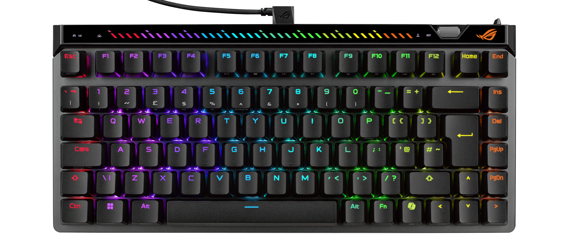 ASUS ROG Falchion Ace 75 HE arriva in Italia: tastiera gaming magnetica per gli eSport da 8.000 Hz 1
