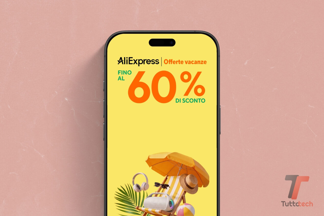 Su AliExpress arrivano le “Offerte vacanze”: sconti fino al 60% e coupon per i più rapidi
