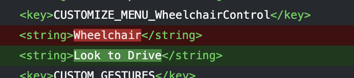 Apple iOS 27 Beta 4 - Funzione Weelchair Control rinominata in Look to Drive