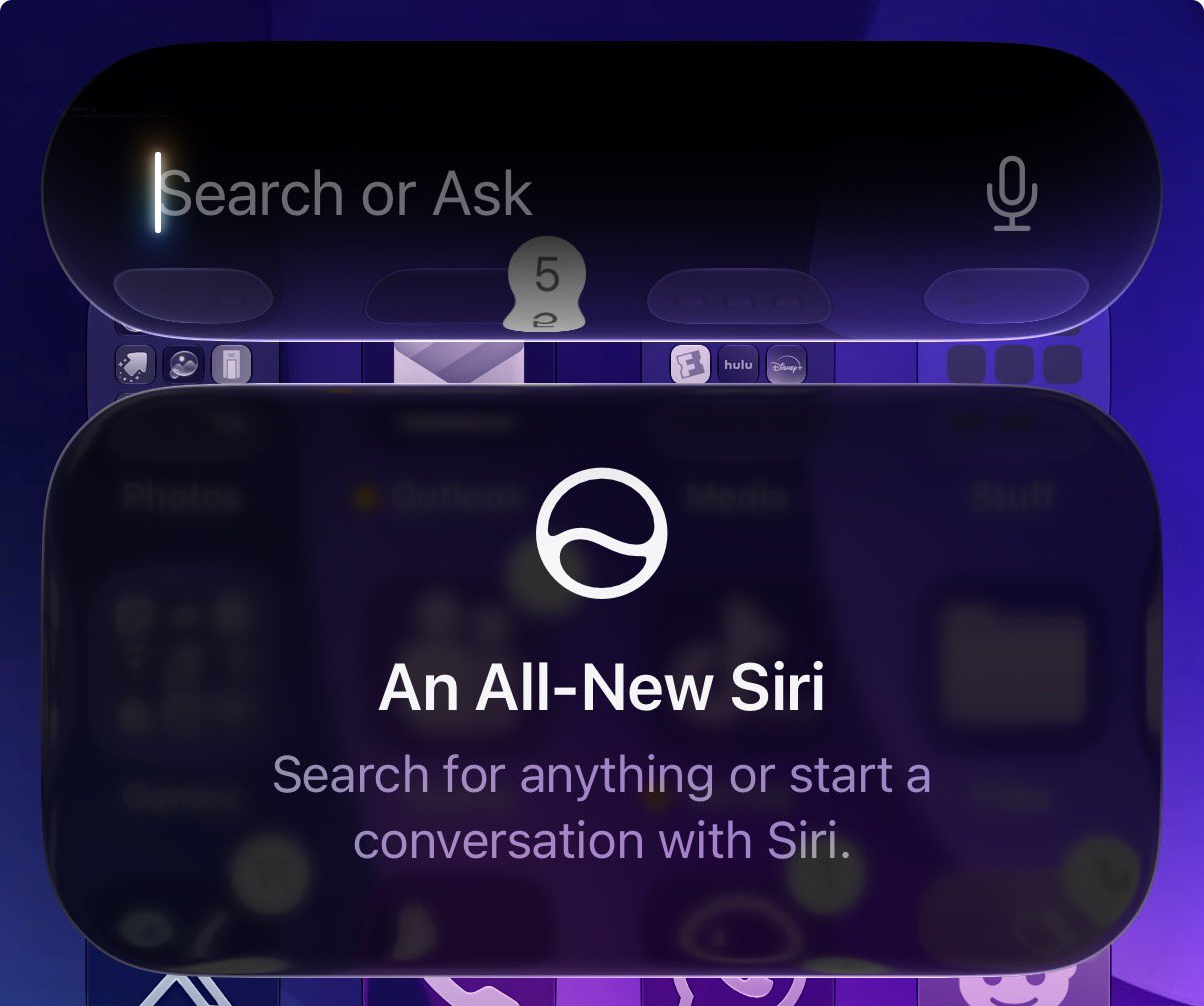 Apple iOS 27 Beta 4 - Siri AI - Splash Screen by aaronp613