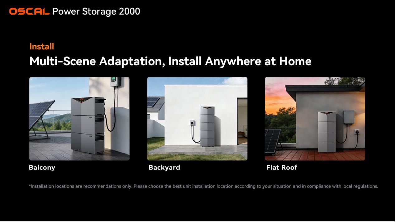 Accumulo energetico intelligente all-in-one con OSCAL Power Storage 2000: al via l'offerta lancio 2