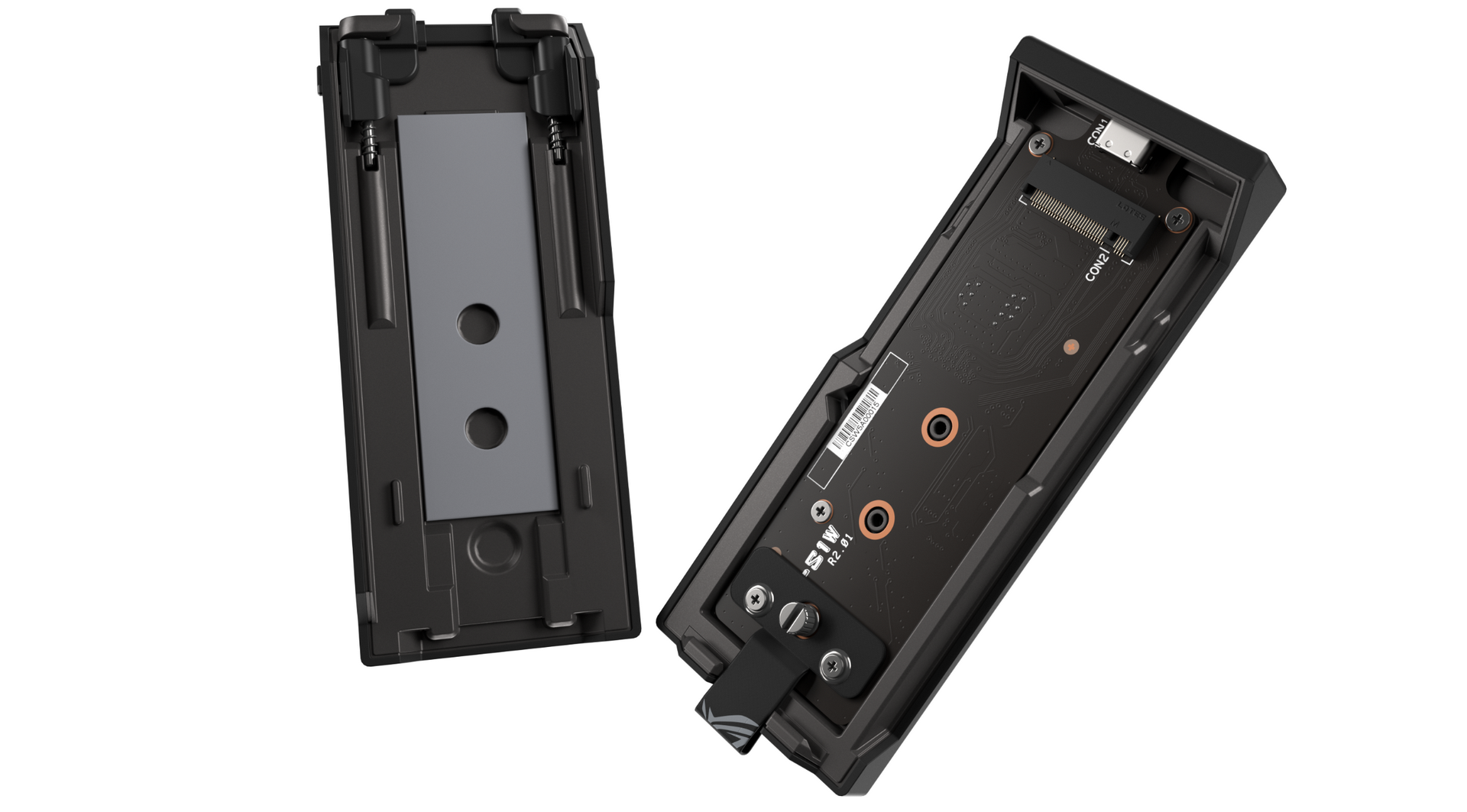 ASUS annuncia ROG Strix Aiolos, l'SSD enclosure USB 20 Gbps con RGB e design tool-less 4