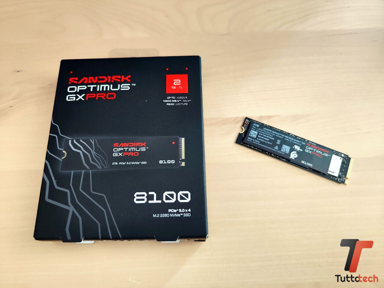 Recensione SANDISK Optimus GX PRO 8100: uno degli SSD PCI-E 5.0 più veloci sul mercato