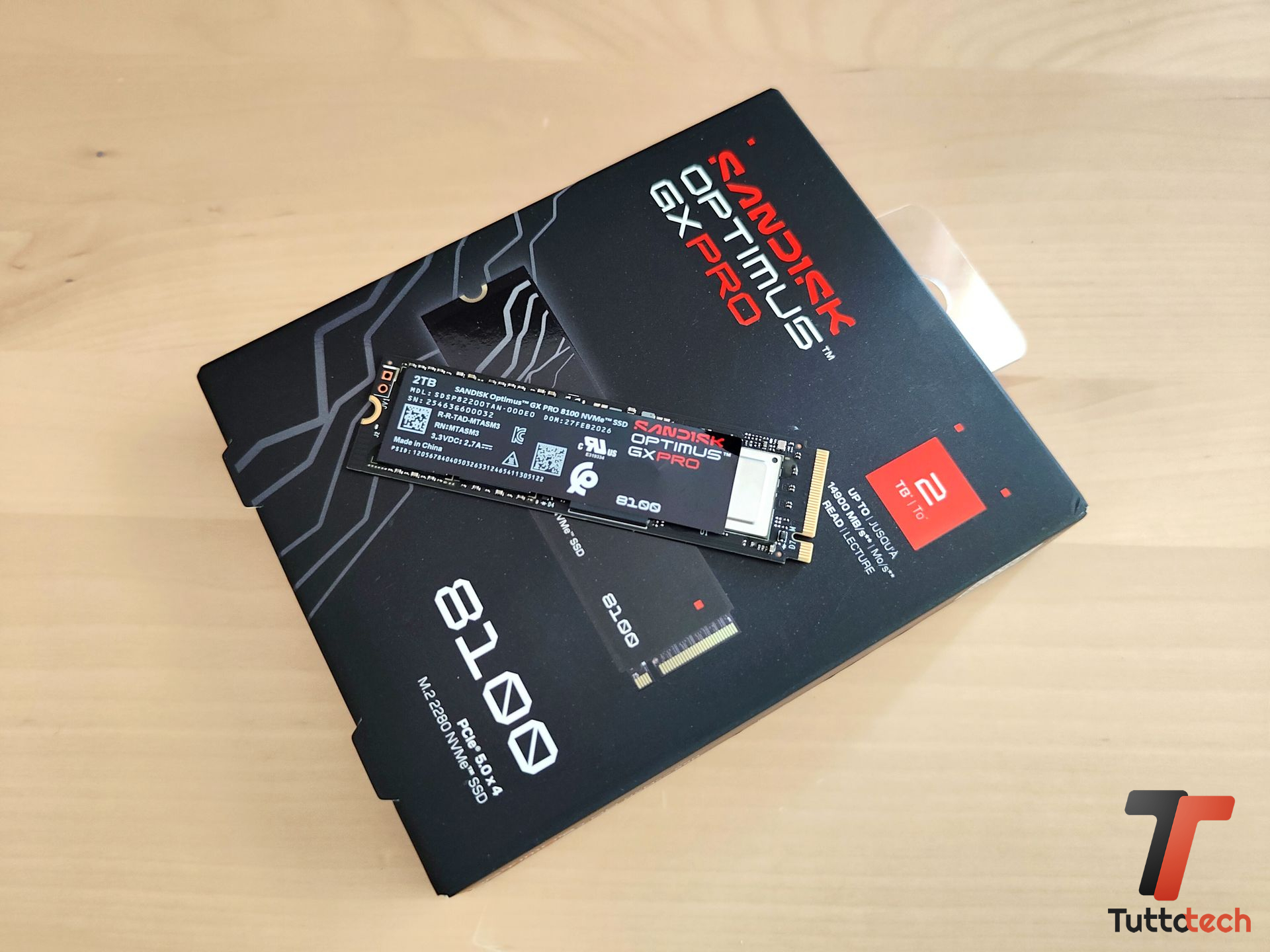 Recensione SANDISK Optimus GX PRO 8100: uno degli SSD PCI-E 5.0 più veloci sul mercato 16