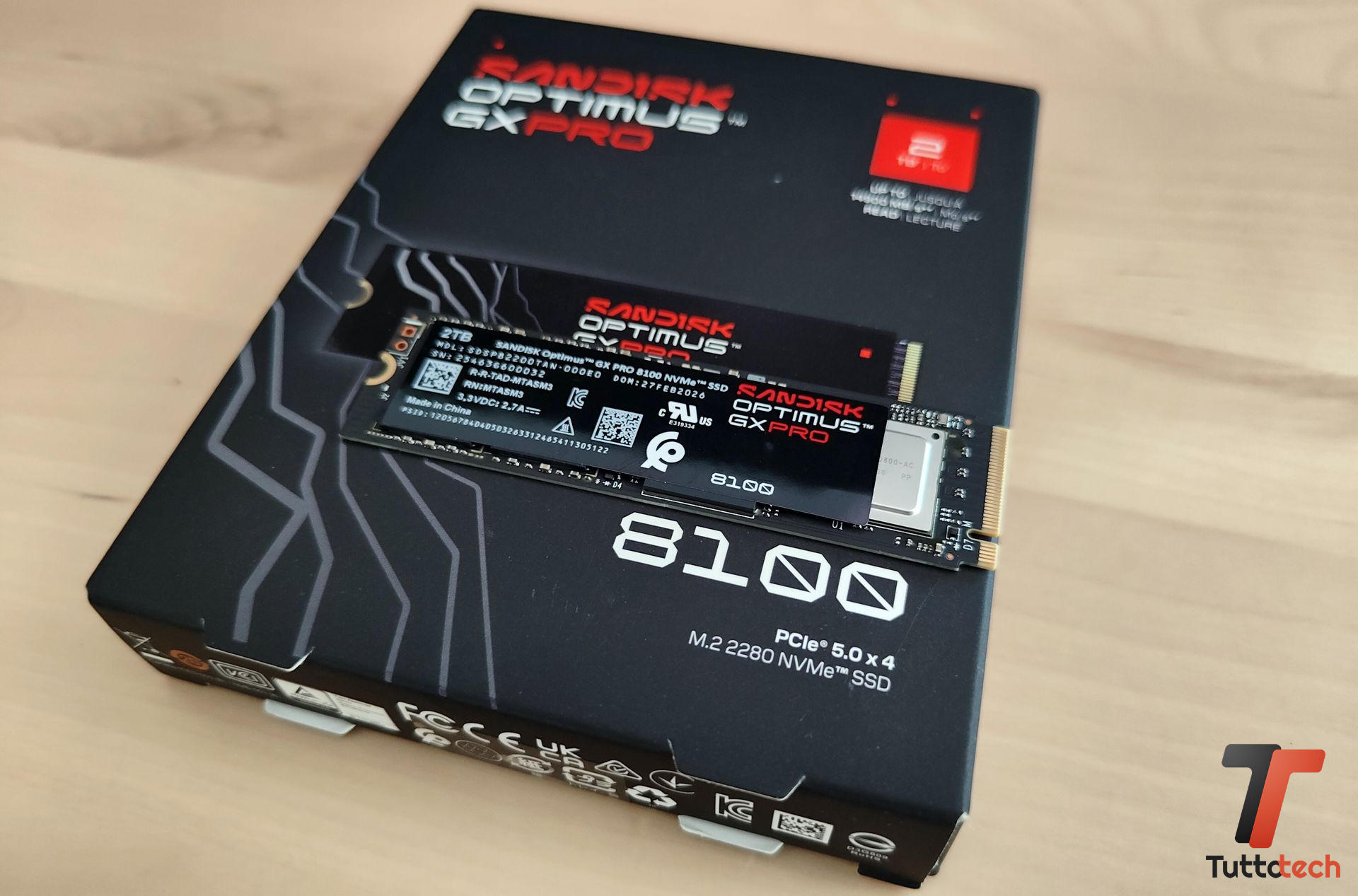 Recensione SANDISK Optimus GX PRO 8100: uno degli SSD PCI-E 5.0 più veloci sul mercato 1