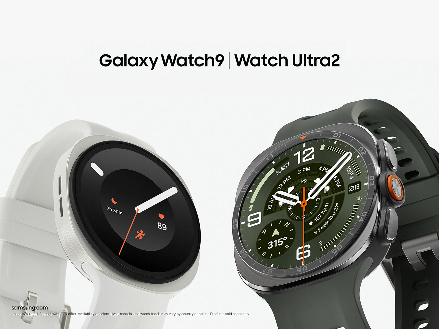 Samsung Galaxy Watch9 e Galaxy Watch Ultra2 kv Hero