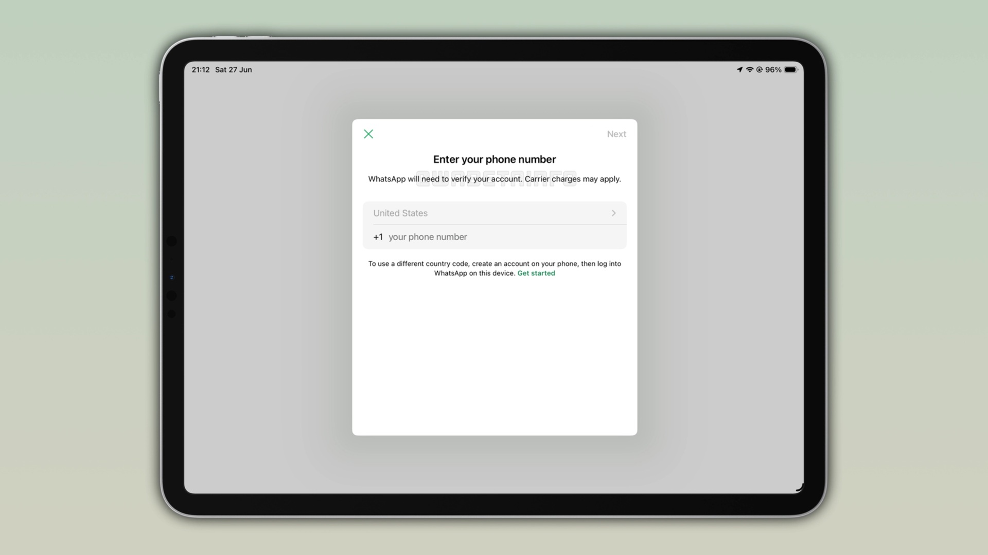 WhatsApp per iPadOS v26.25.74 - iPad dispositivo principale WBI
