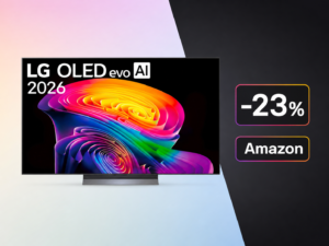 LG OLED C6 65" al minimo storico: 1799€ su Amazon per il miglior TV del 2026 con promo CashBack 10