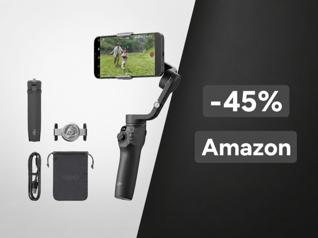 DJI Osmo Mobile 6 al minimo storico su Amazon: sconto del 45% per il MustHave dei content creator 1