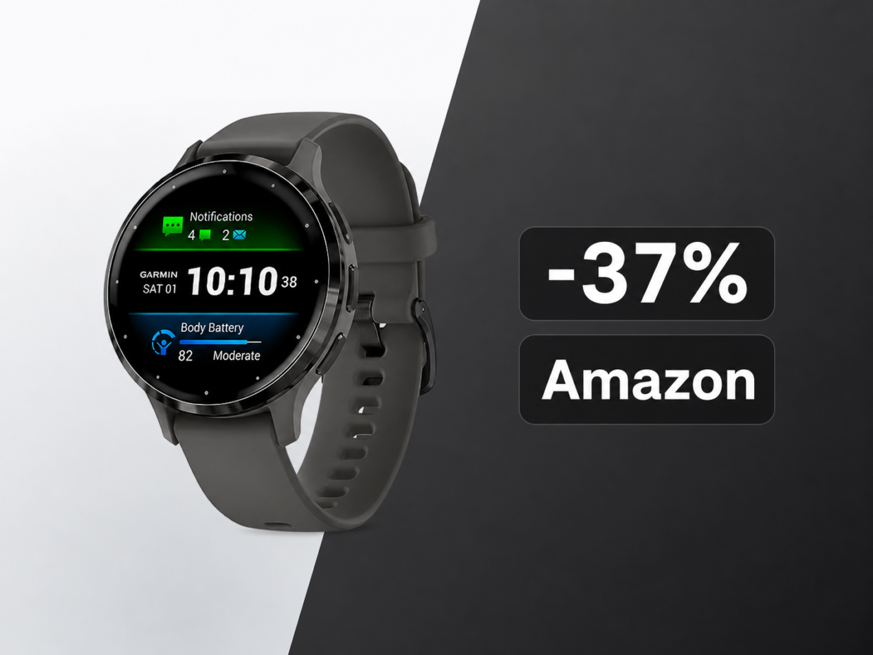 Garmin Venu 3S a 270€ su Amazon: lo smartwatch premium che costa come un entry-level