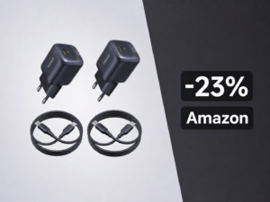 Baseus PicoGo GaN 45W in doppia confezione con cavi: prezzo mai così basso su Amazon 1