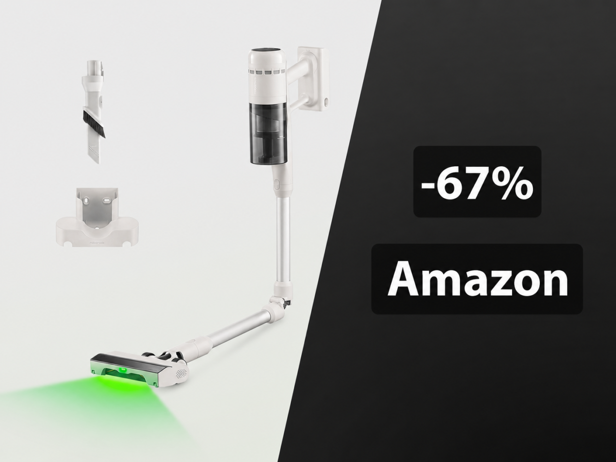 Bomba Roborock H60 al minimo storico: 99€ invece di 299€ su Amazon (sconto 52%)