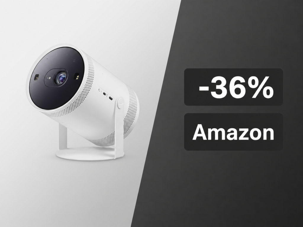 Samsung The Freestyle 2nd Gen crolla a 349€ su Amazon: sconto del 36% sul proiettore smart 1