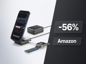 Il caricatore wireless Qi2.2 di Spigen crolla al minimo storico su Amazon: quasi -56% e soli 23€ 3