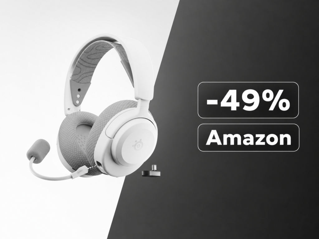 SteelSeries Arctis Nova 3P Wireless al minimo storico: 40 ore di autonomia a metà prezzo 1