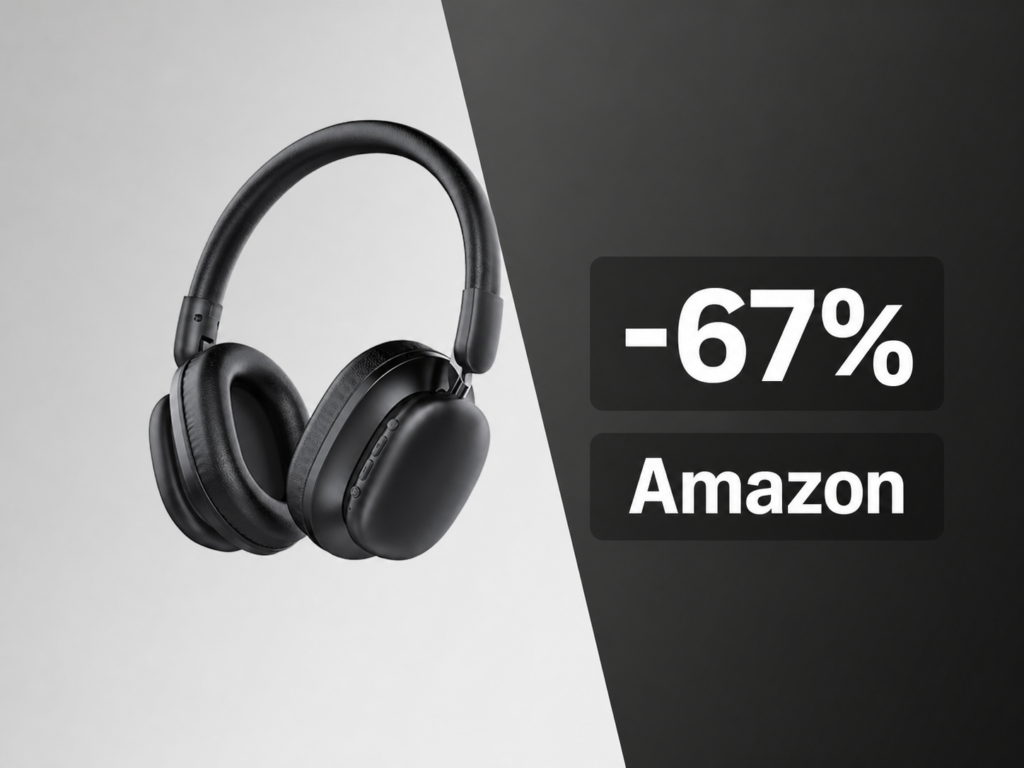 Queste cuffie con 100 ore di autonomia e ANC al 98% sono crollate a 19,99€ su Amazon 1