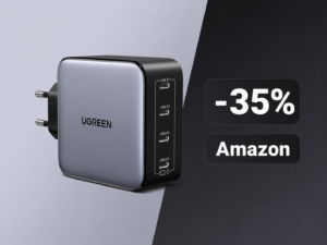 UGREEN Nexode 100W crolla su Amazon: caricatore GaN da 4 porte a meno di 37€ (sconto del 35%) 8