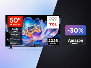 TCL Smart TV al minimo storico su Amazon: 50 pollici 4K con Fire TV e Game Master a soli 314€ 6