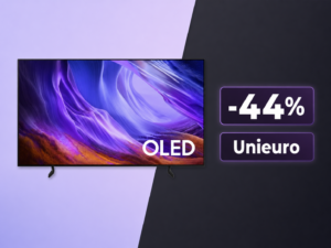 Offerta bomba su Unieuro: Samsung OLED 83" scontato di quasi 2.000€ e TV da 32" in omaggio 3
