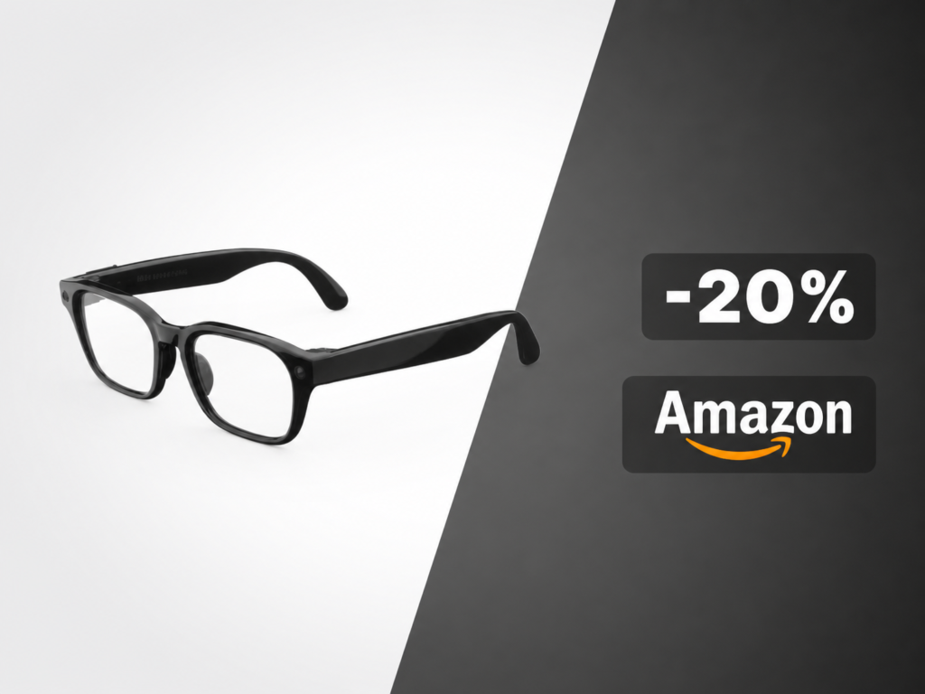 Meta Adventurer con il primo sconto su Amazon: occhiali AI con lenti Transitions a -20% 1